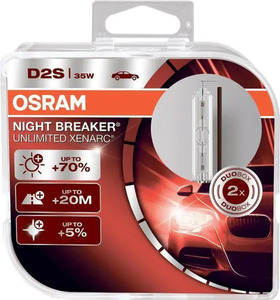 Osram Scheinwerferlampe Xenarc Night Breaker Unlimited D2S 85V 35W