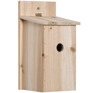 Outsunny 2er Set Nistkasten für Kolibri Wildvögel Vogelnistkasten aus Holz Vogelhaus Vogelfutterhaus