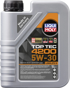 Liqui Moly Motoröl Top Tec 4200 SAE 5W-30 Longlife III 1 L