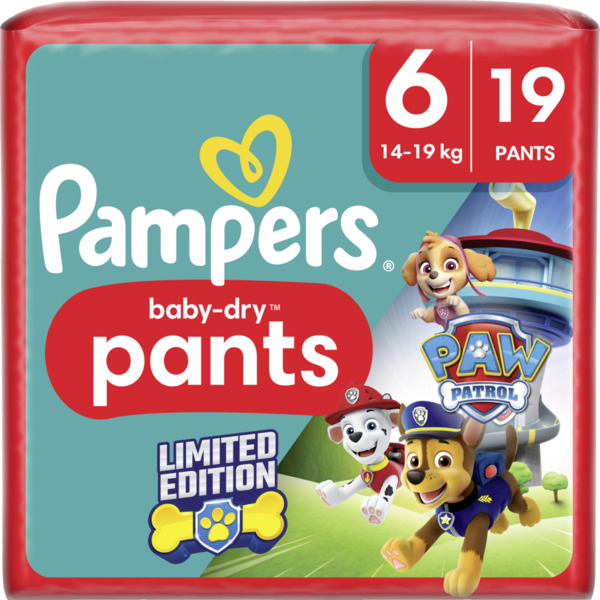 Bild 1 von Pampers Baby Dry Pants Paw Patrol Gr. 6 (14-19 kg)