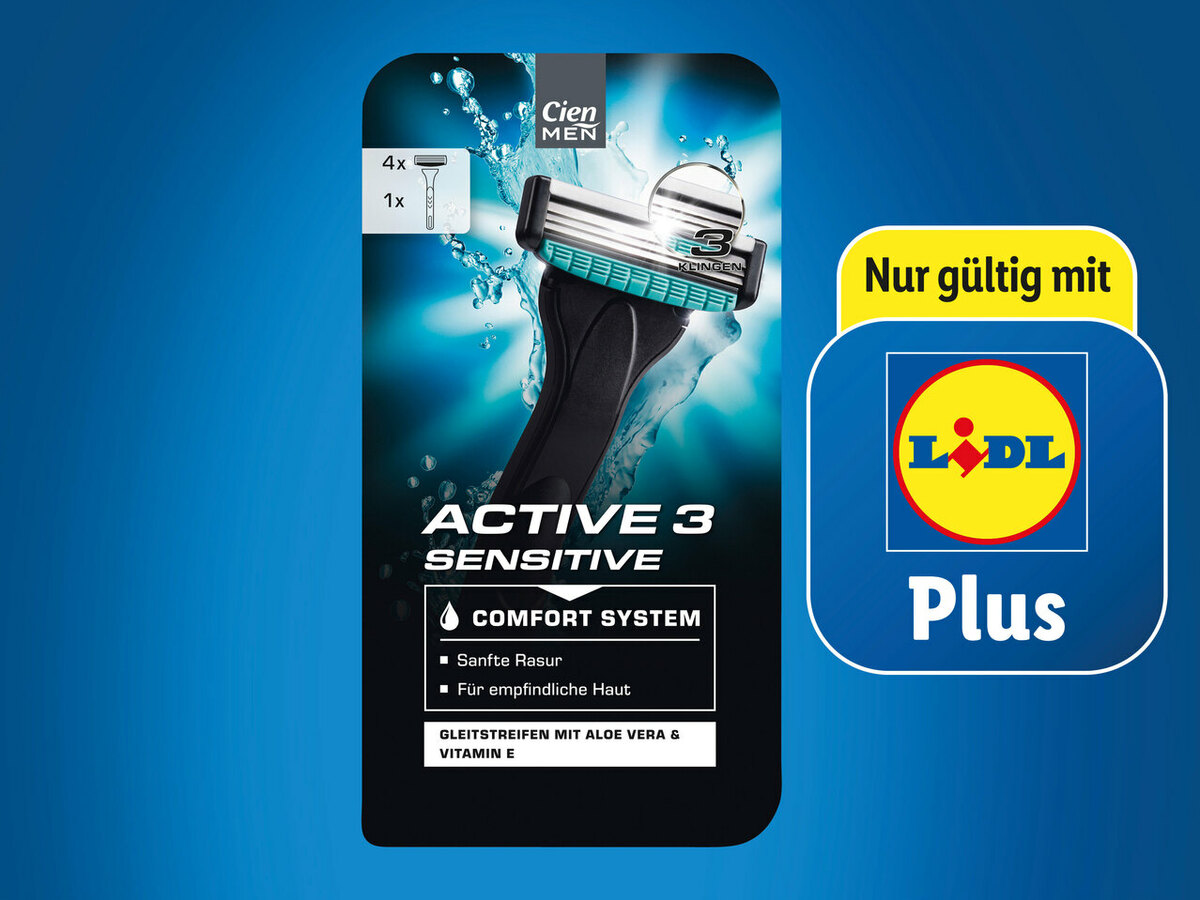 Cien Men 3Klingenrasierer von Lidl ansehen!