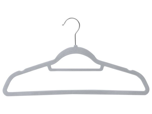 Bild 2 von LIVARNO home Hosenbügel / Kleiderbügel, textilschonende Beflockung