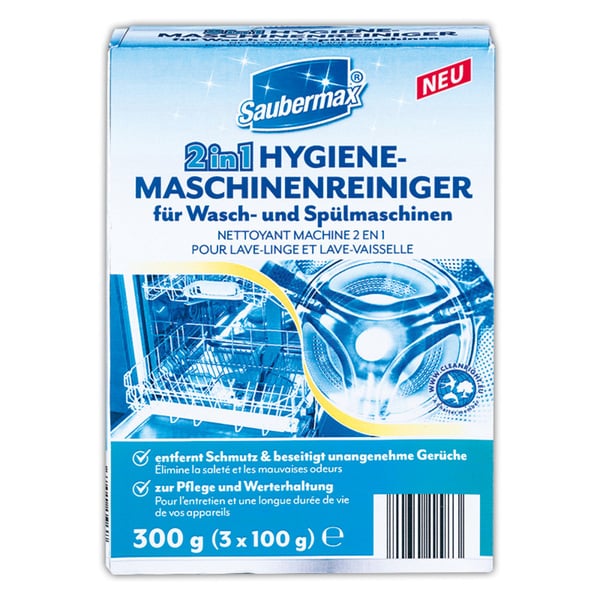 Bild 1 von Saubermax 2in1 Hygiene-Maschinenreiniger