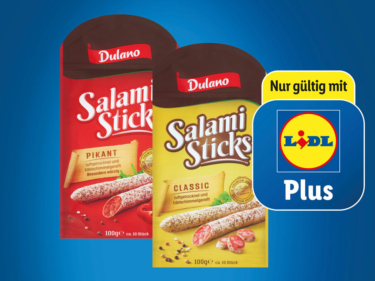 Dulano Salami Sticks von Lidl ansehen!