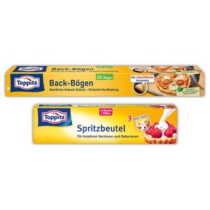 Toppits Back-Bögen / Spritzbeutel