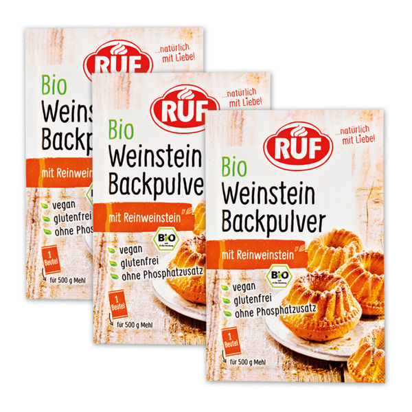 Bild 1 von Ruf Bio Weinstein Backpulver