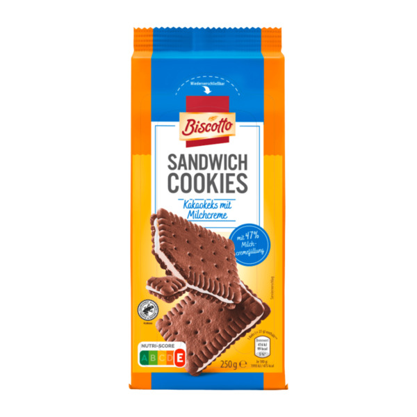 BISCOTTO Sandwich-Cookies von ALDI Nord ansehen!
