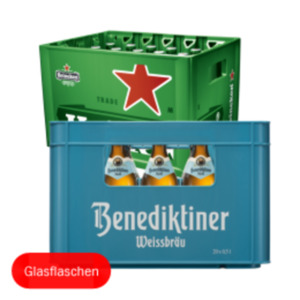 Benediktiner Weissbier, Hell oder Heineken