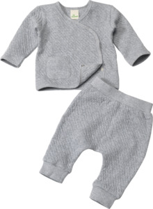 ALANA Baby Set, Gr. 74, aus Bio-Baumwolle, grau
