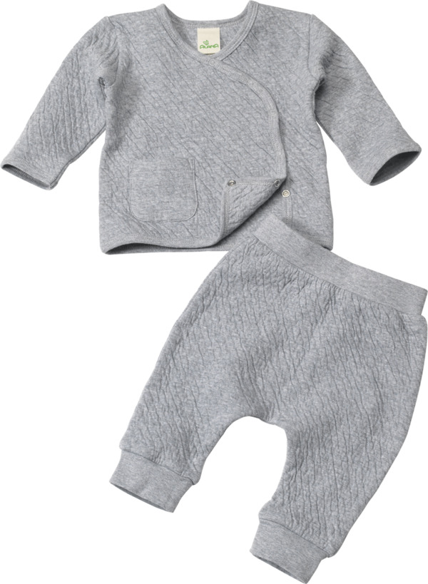 Bild 1 von ALANA Baby Set, Gr. 74, aus Bio-Baumwolle, grau