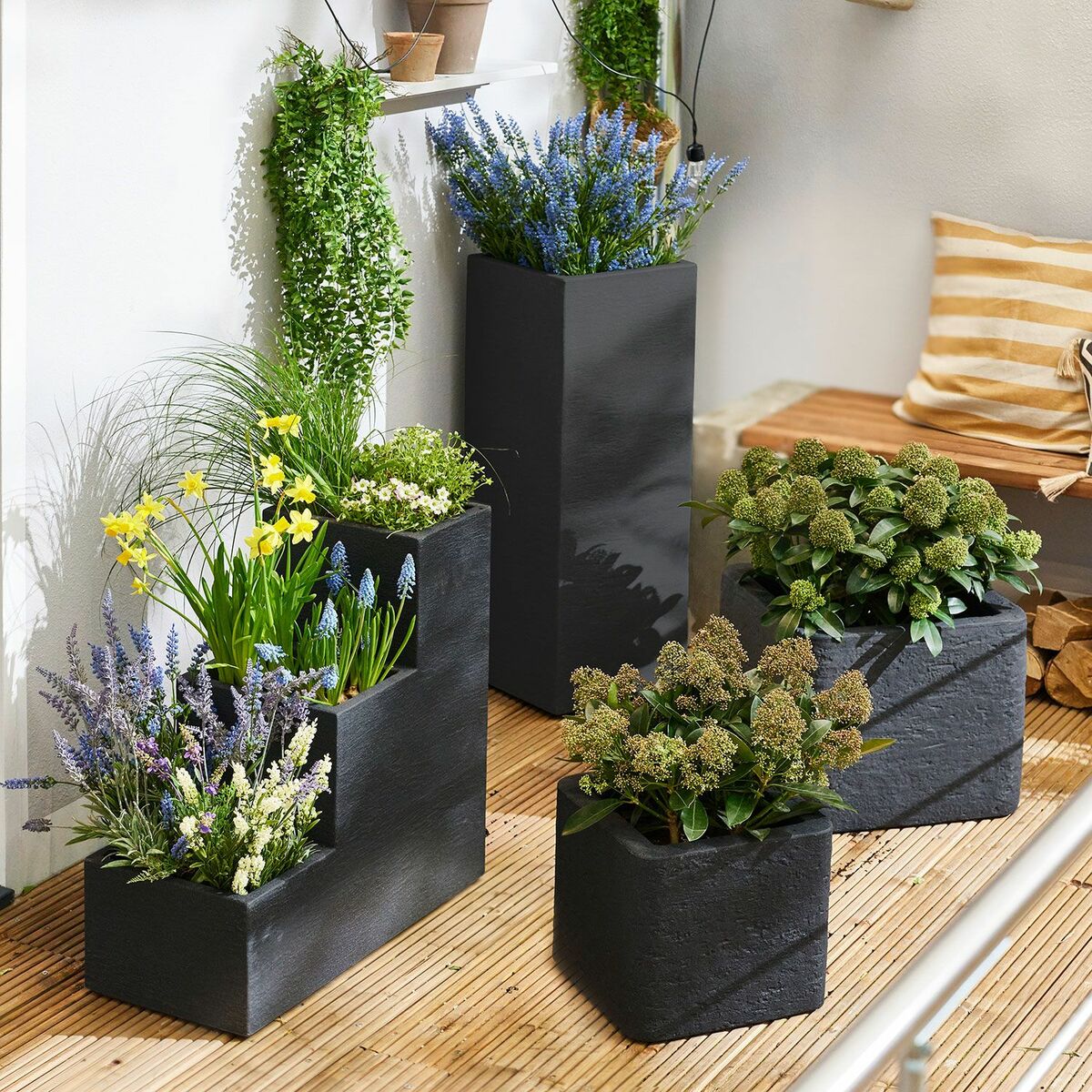 Bild 2 von BELAVI Kubus-Treppentopf