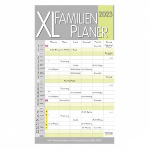 XL-Kalender - Familienplaner 2023