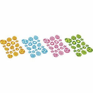 Brauns-Heitmann Glitter-Sticker Ostereier und Blumen Farbenauswahl