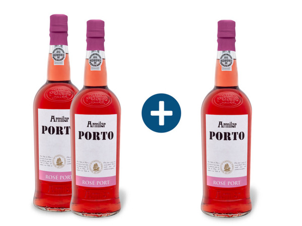 19% ansehen! von Porto Paket Rosé Vol Armilar Lidl 2+1