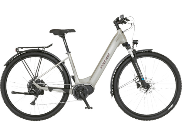 Bild 1 von FISCHER Terra 4.0I All Terrain Bike (ATB) (Laufradgröße: 29 Zoll, Rahmenhöhe: 43 cm, Unisex-Rad, 630 Wh, Greige)