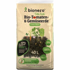 bionero Bio-Tomaten-& Gemüseerde "Fette Ernte" 40 l