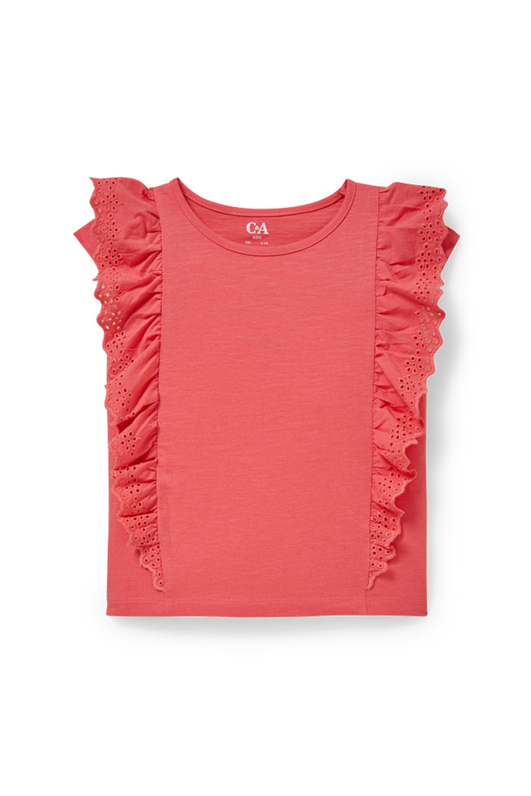 Bild 1 von C&A Kurzarmshirt, Pink, Größe: 140