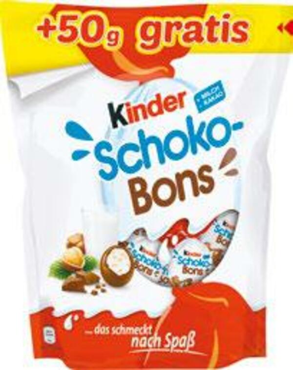 Bild 1 von kinder Schoko-Bons + 50 g gratis