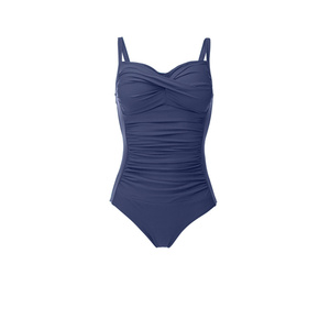 Badeanzug "Slim" marineblau (Größe: XXL)