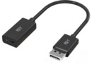 Bild 1 von ISY IDP-2000 Display Port HDMI Adapter, Schwarz