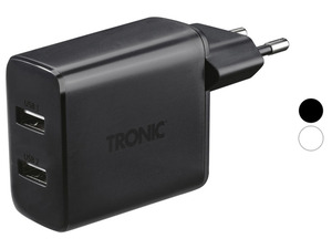 TRONIC® Dual-USB-Ladegerät »TWLEU 24 A2«, 24 W