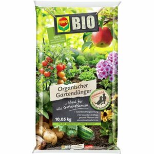 Compo Bio Organischer Gartendünger 10,05 kg