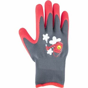 Blackfox Handschuh Pepino für Kinder Grau-Rot Gr. 3
