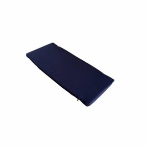 Promadino Sitzauflagen für Balkongarnitur Blau 2er Set 80 Lang 6,5 cm Dick