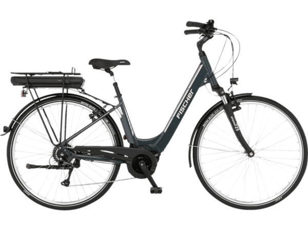 Bild 1 von FISCHER Cita 1.5 Citybike (Laufradgröße: 28 Zoll, Rahmenhöhe: 44 cm, Unisex-Rad, 418 Wh, Granitgrau)