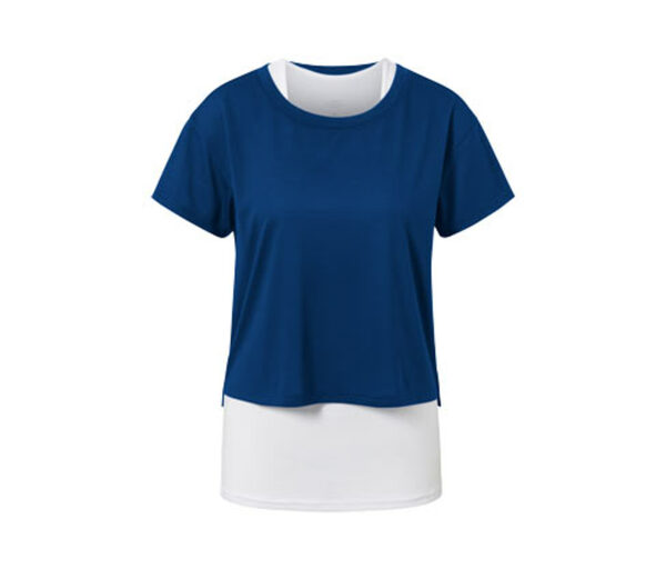 Bild 1 von 2-in-1-Kurzarm-Sportshirt, royalblau