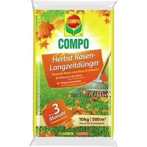 Compo Herbst Rasendünger Langzeitwirkung 10 kg