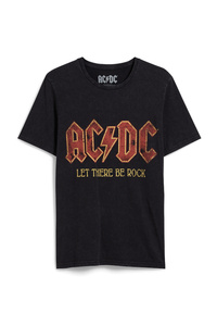 C&A T-Shirt-AC/DC, Schwarz, Größe: XS