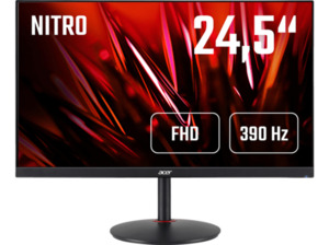 ACER XV252QF 24,5 Zoll Full-HD Gaming Monitor (1 ms Reaktionszeit, 390 Hz Overclock DisplayPort, 360 Displayport, 240Hz HDMI)