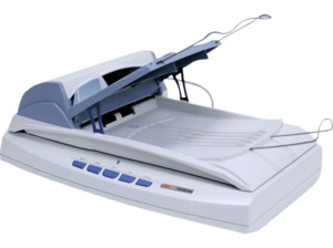 PLUSTEK SmartOffice PL2000 Plus Dokumentenscanner , Flachbett: bis zu 1.200 x dpi, ADF: 600 CCD