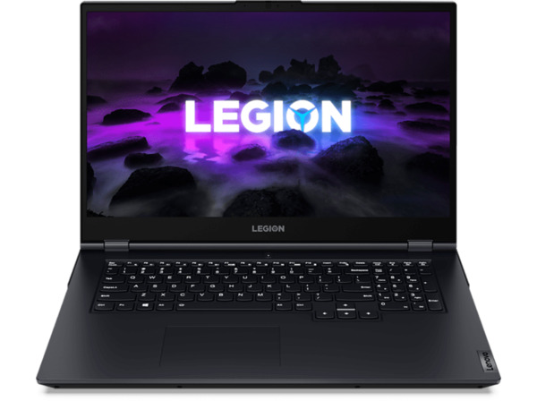 Bild 1 von LENOVO Legion 5, Gaming Notebook mit 17,3 Zoll Display, AMD Ryzen™ 5 Prozessor, 16 GB RAM, 512 SSD, Nvidia GeForce RTX 3050, Phantom Blue (Oberseite), Schwarz (Unterseite)
