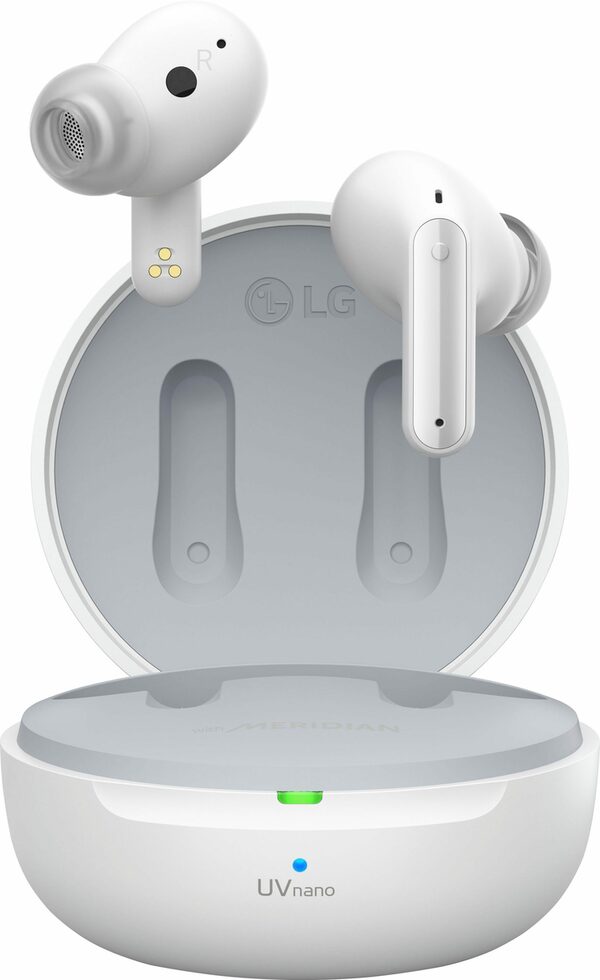 Bild 1 von LG »TONE Free DFP8« In-Ear-Kopfhörer (Active Noise Cancelling (ANC), True Wireless, Google Assistant, Siri, Bluetooth, MERIDIAN-Sound, UVnano)