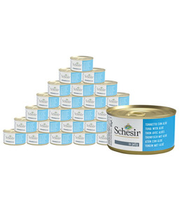 Schesir® Nassfutter für Katzen Jelly Kitten, 24 x 85 g