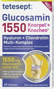 Tetesept Glucosamin 1550 Knorpel + Knochen