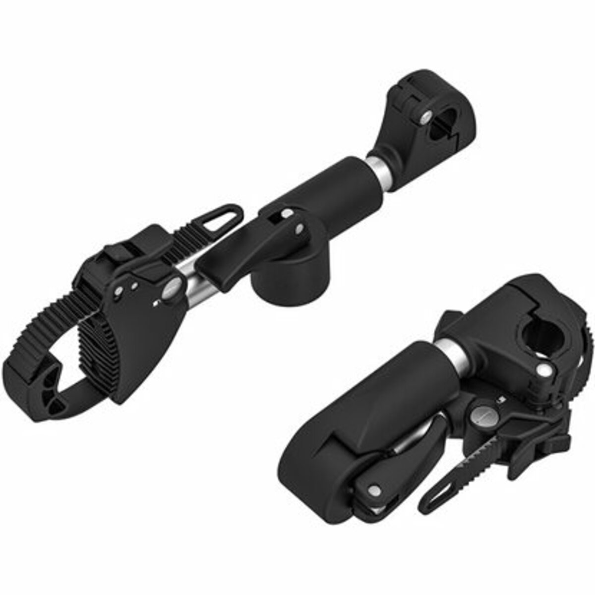 Bild 1 von Eufab Strap-Rahmenhalter Verstellbar 27 cm Schwarz-Silber