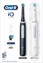 Bild 2 von Oral B Elektrische Zahnbürste iO 4 Duopack, Aufsteckbürsten: 2 St., mit Magnet-Technologie, 4 Putzmodi, Reiseetui