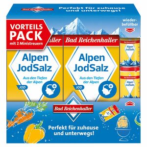 BAD REICHENHALLER Alpen Jodsalz 1.020 g