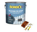 Bild 1 von Bondex Holzfarbe für Außen, 7,5 l,  inkl. Verarbeitungs-Set, anthrazit