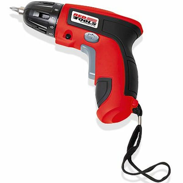 Bild 1 von RED TOOLS Akku-Schrauber mit LED Arbeitslicht Drehmomentvorwahl 3,6V, 1,3Ah Li- Ion