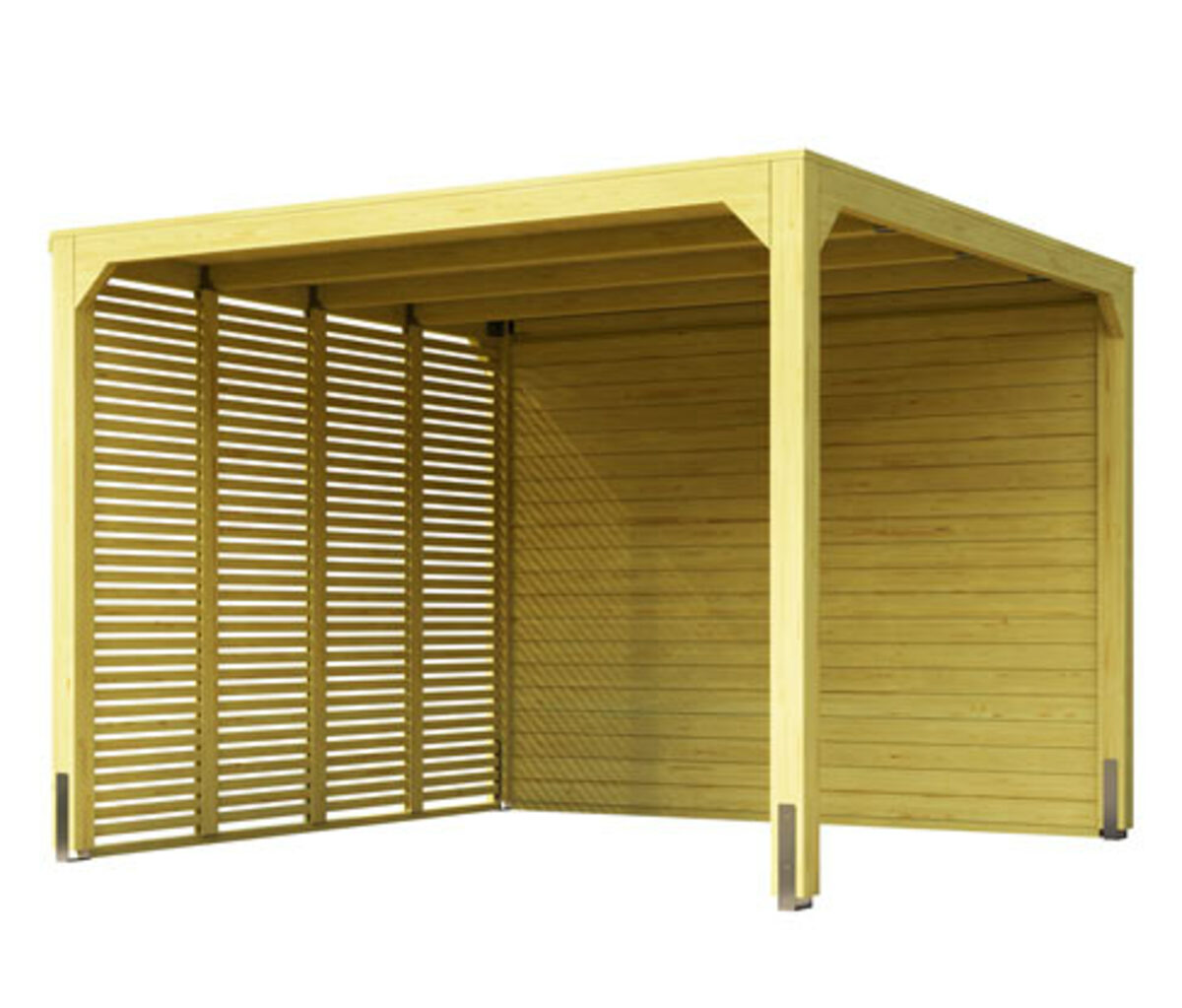 Karibu Pavillon mit 2 SchutzWänden, 28 mm (Markaska) von Tchibo ansehen!