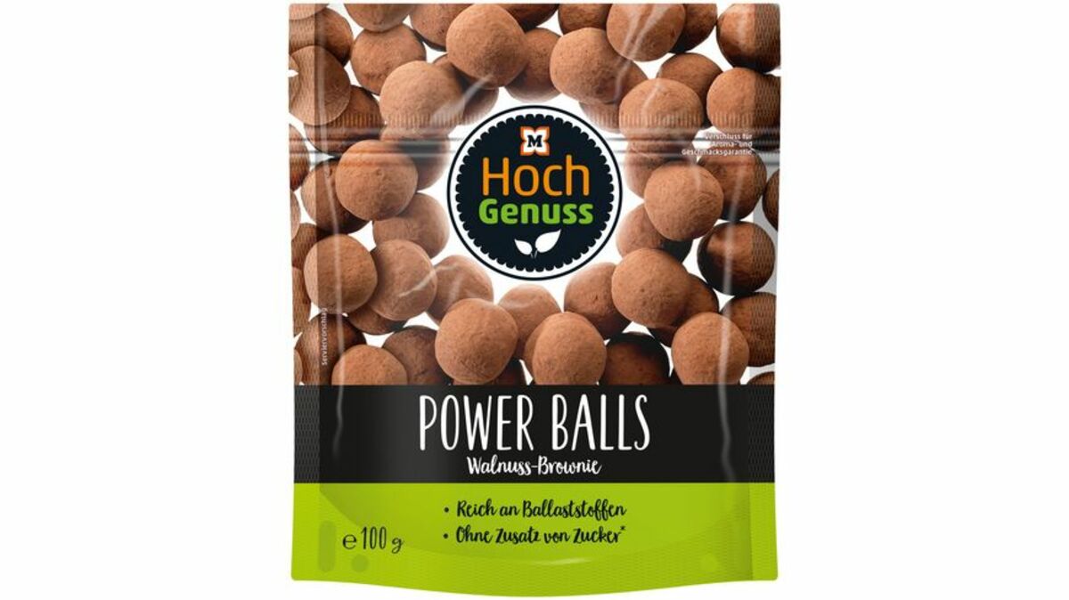 Bild 1 von Hochgenuss Power Balls Walnuss-Brownie