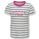 Bild 1 von Mädchen Shirt mit Print und Streifen