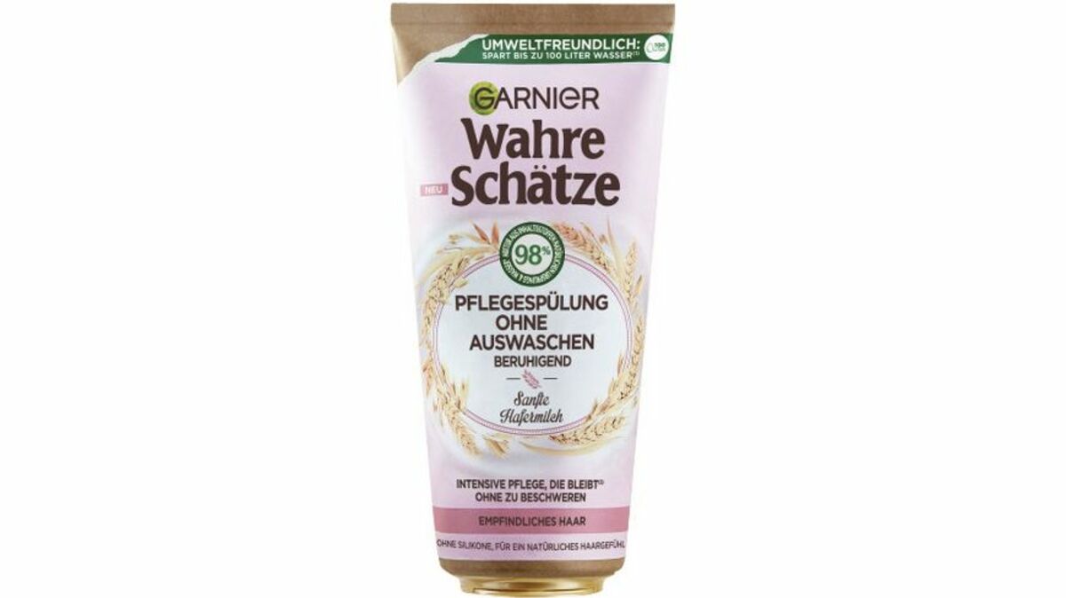 Bild 1 von Garnier Wahre Schätze Pflegespülung Sanfte Hafermilch Ohne Auswaschen