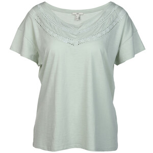 Damen Shirt mit Spitzeneinsatz