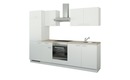 Bild 1 von Küchenzeile mit Elektrogeräten weiß Maße (cm): B: 270 Küchen