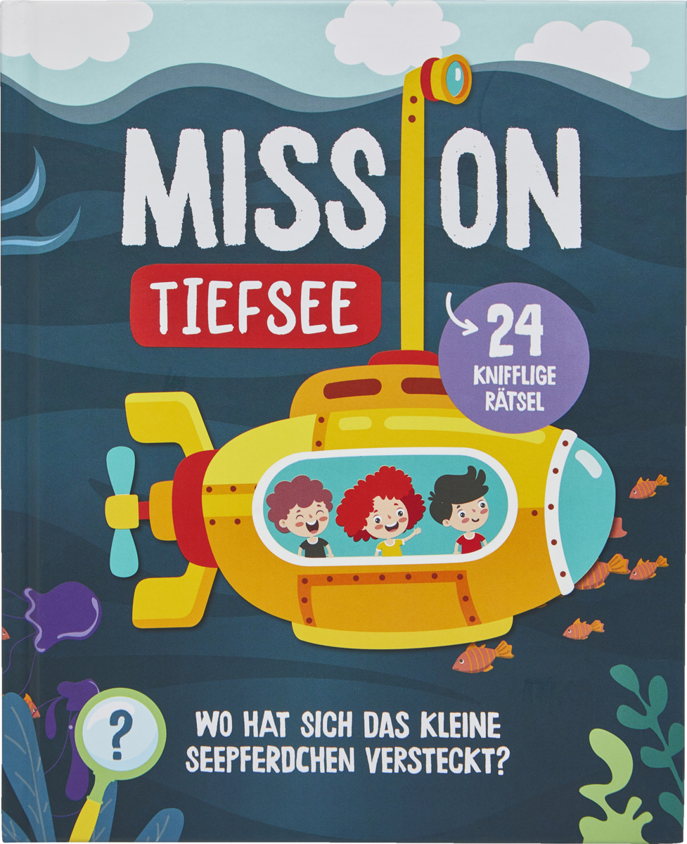 Bild 1 von IDEENWELT Rätselbuch Mission Tiefsee